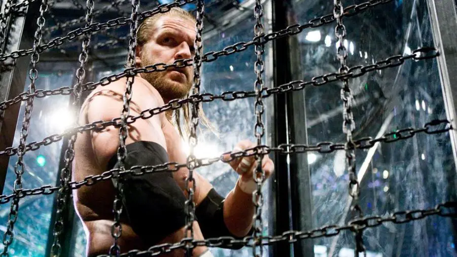 Triple h no way out 2008 elimination chamber